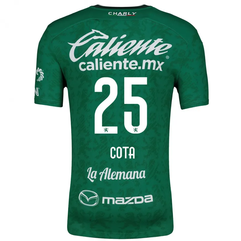 Danxen Uomo Maglia Renatta Cota #25 Verde Bianco Kit Gara Home 2024/25 Maglietta