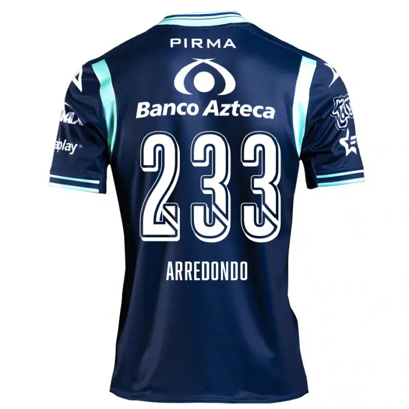Danxen Uomo Maglia Ángel Arredondo #233 Blu Navy Kit Gara Away 2024/25 Maglietta