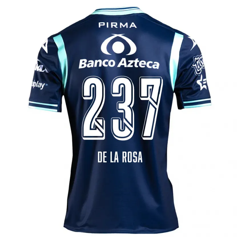 Danxen Uomo Maglia Álvaro De La Rosa #237 Blu Navy Kit Gara Away 2024/25 Maglietta