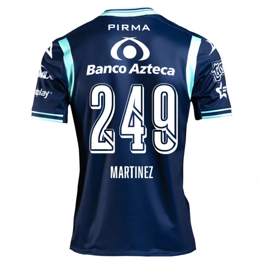 Danxen Uomo Maglia Juan Martínez #249 Blu Navy Kit Gara Away 2024/25 Maglietta