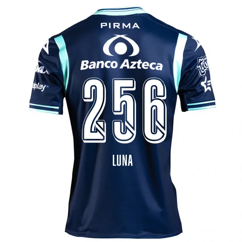Danxen Uomo Maglia Ángel Luna #256 Blu Navy Kit Gara Away 2024/25 Maglietta
