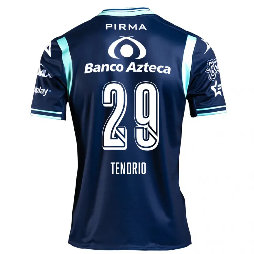 Danxen Uomo Maglia Jessica Tenorio #29 Blu Navy Kit Gara Away 2024/25 Maglietta