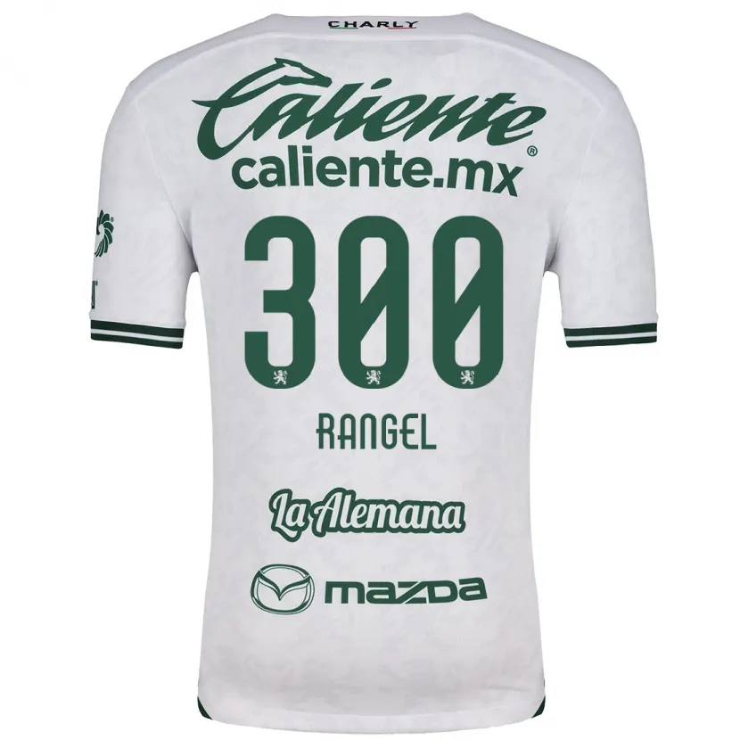 Danxen Uomo Maglia Luis Rangel #300 Bianco Verde Kit Gara Away 2024/25 Maglietta