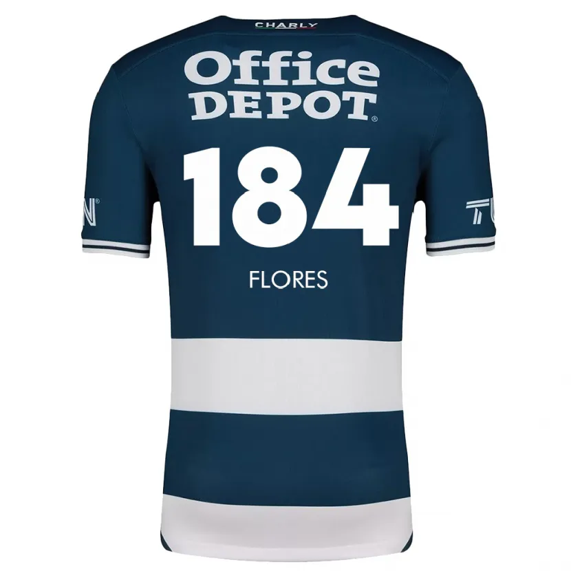 Danxen Donna Maglia Jason Flores #184 Blu Bianco Kit Gara Home 2024/25 Maglietta