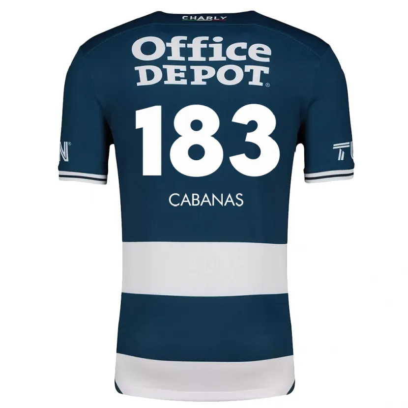 Danxen Donna Maglia Mauricio Cabañas #183 Blu Bianco Kit Gara Home 2024/25 Maglietta