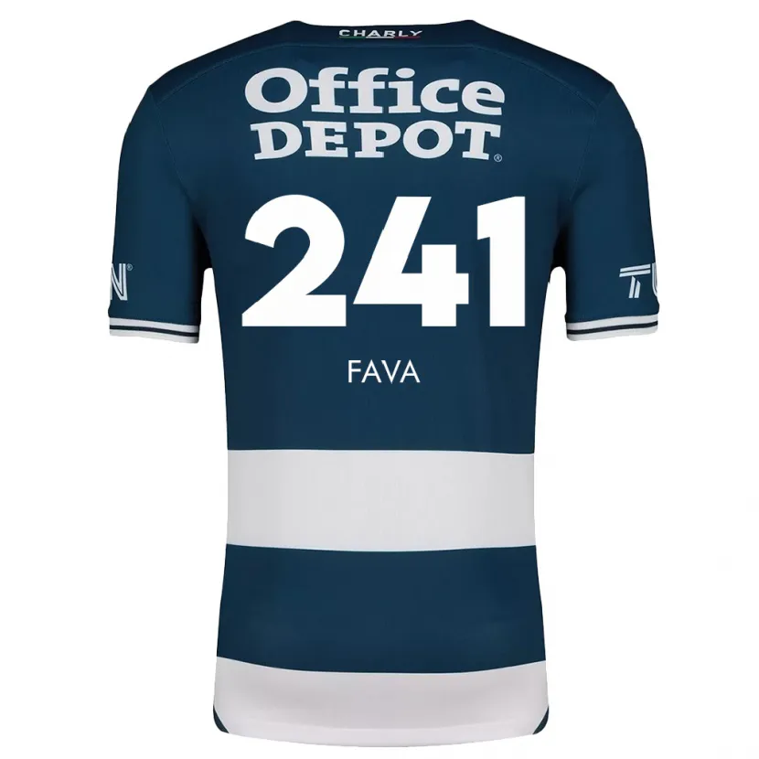 Danxen Donna Maglia Marco Fava #241 Blu Bianco Kit Gara Home 2024/25 Maglietta