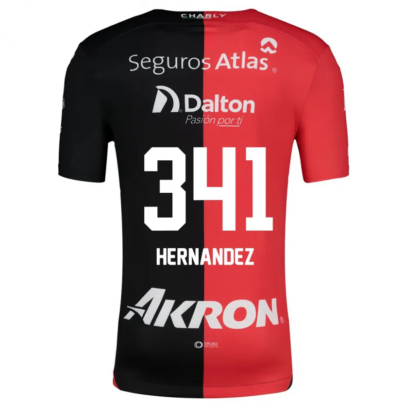 Danxen Donna Maglia Leonardo Hernández #341 Rosso Nero Kit Gara Home 2024/25 Maglietta