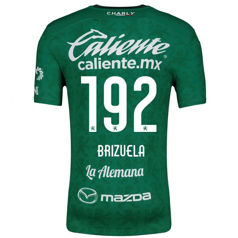 Danxen Donna Maglia Juan Brizuela #192 Verde Bianco Kit Gara Home 2024/25 Maglietta