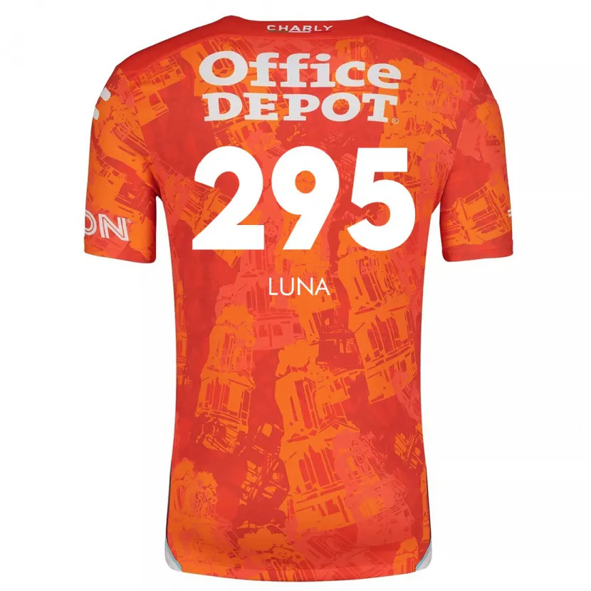 Danxen Donna Maglia Irving Luna #295 Arancione Bianco Kit Gara Away 2024/25 Maglietta