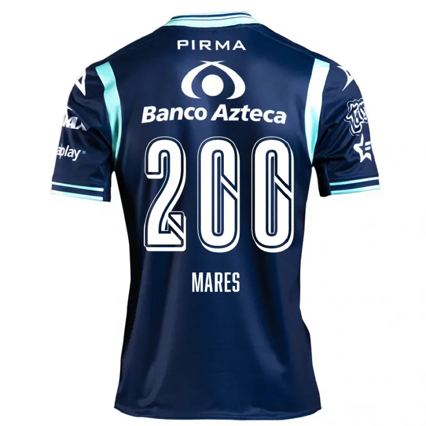 Danxen Donna Maglia Cristian Mares #200 Blu Navy Kit Gara Away 2024/25 Maglietta