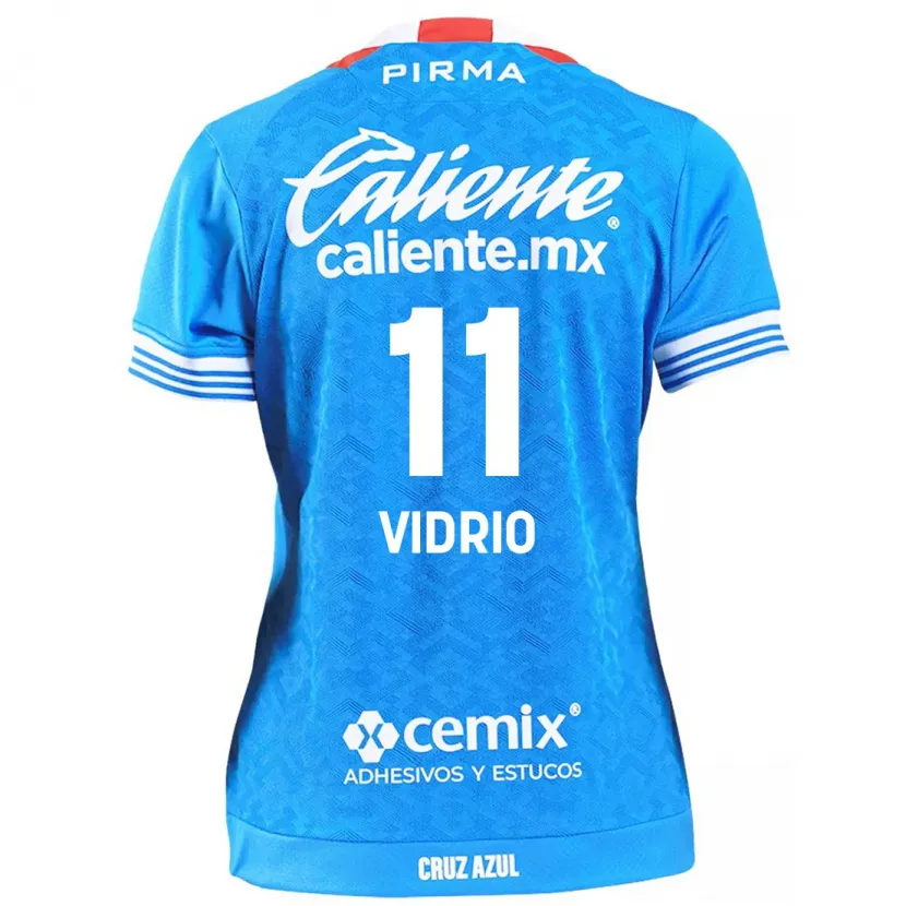 Danxen Bambino Maglia Nailea Vidrio #11 Cielo Blu Kit Gara Home 2024/25 Maglietta