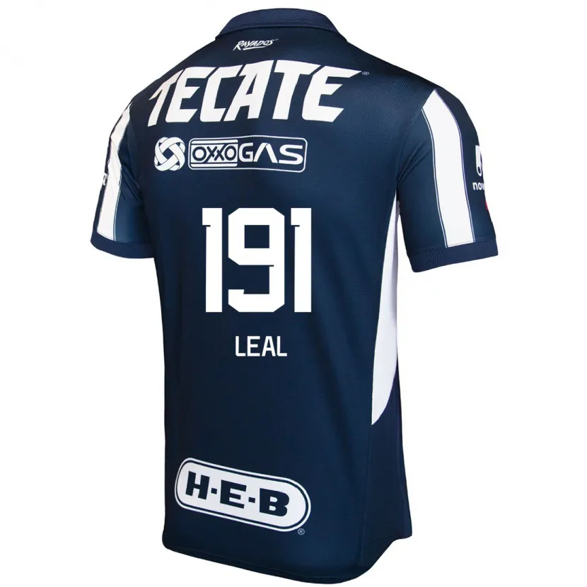 Danxen Bambino Maglia Jesús Leal #191 Blu Rosso Bianco Kit Gara Home 2024/25 Maglietta