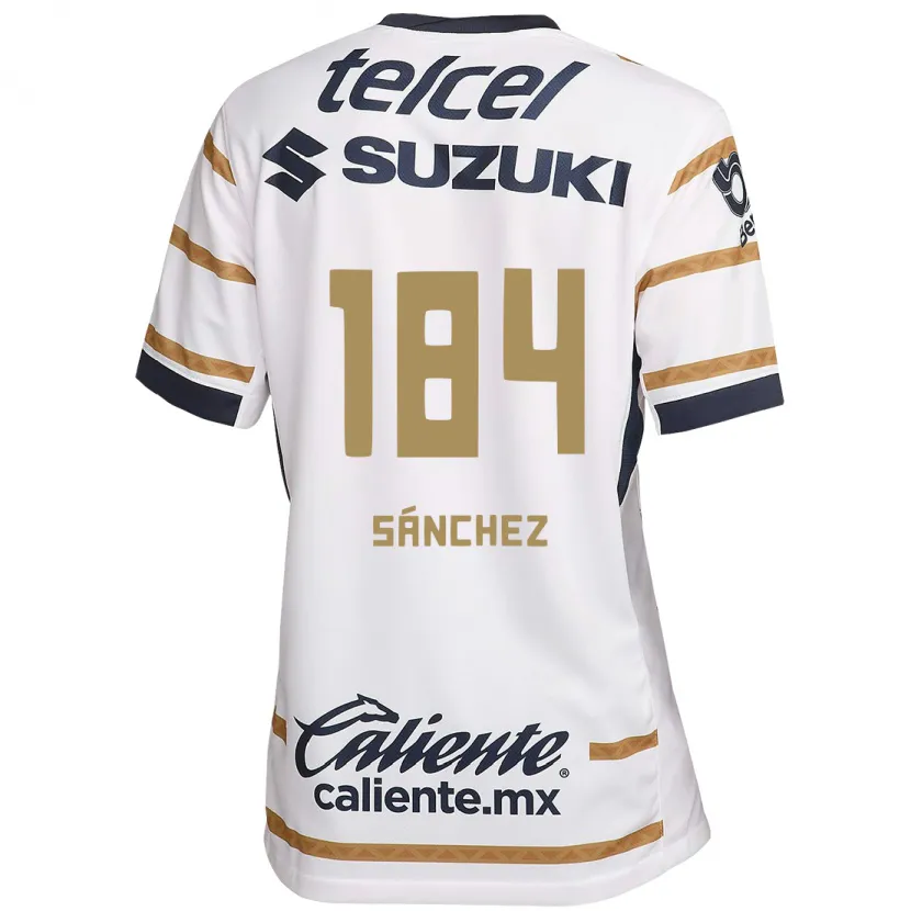 Danxen Bambino Maglia Manuel Sánchez #184 Ossidiana Bianca Kit Gara Home 2024/25 Maglietta