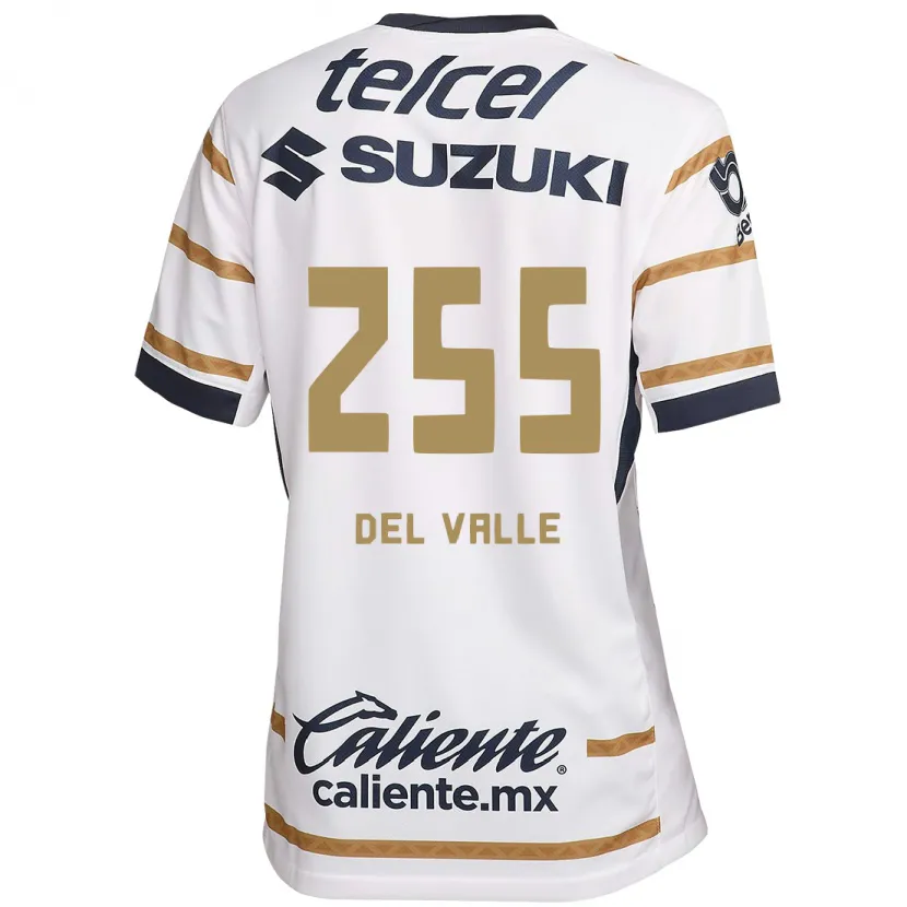 Danxen Bambino Maglia Yonathan Del Valle #255 Ossidiana Bianca Kit Gara Home 2024/25 Maglietta
