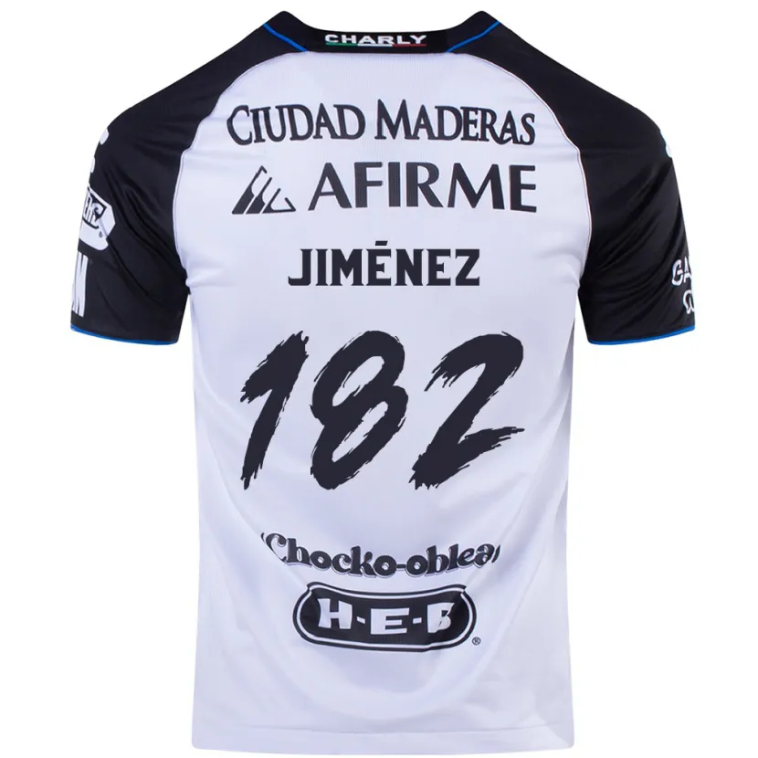 Danxen Bambino Maglia Carlos Jiménez #182 Nero Blu Kit Gara Home 2024/25 Maglietta