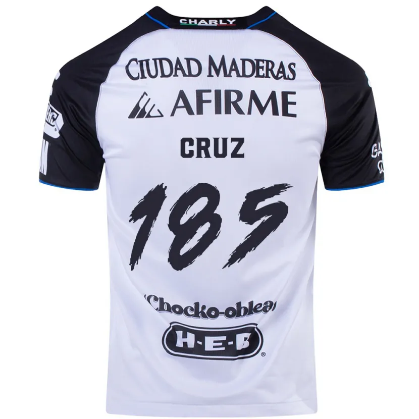Danxen Bambino Maglia Axel Cruz #185 Nero Blu Kit Gara Home 2024/25 Maglietta