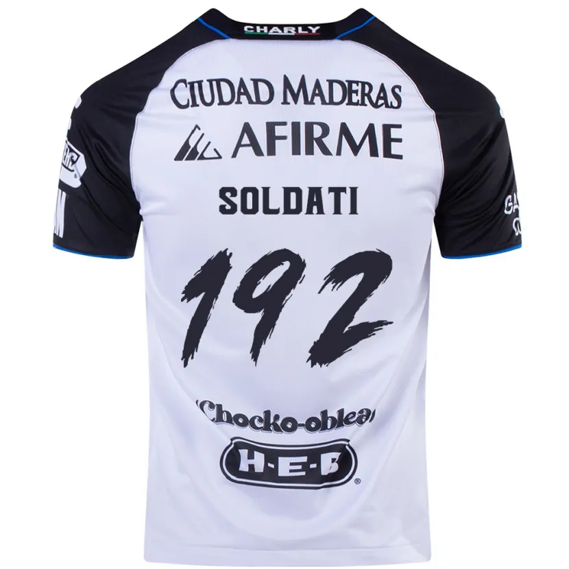 Danxen Bambino Maglia Carlo Soldati #192 Nero Blu Kit Gara Home 2024/25 Maglietta