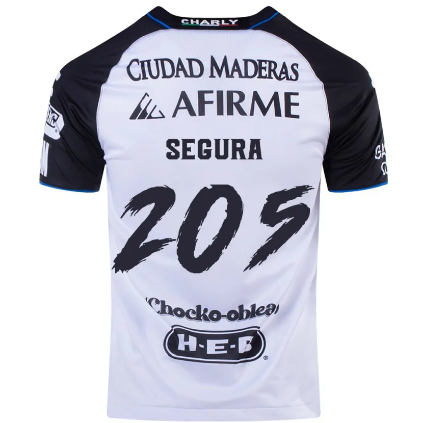 Danxen Bambino Maglia Mathías Segura #205 Nero Blu Kit Gara Home 2024/25 Maglietta