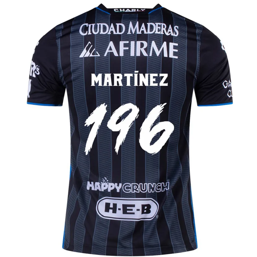 Danxen Bambino Maglia Diego Martínez #196 Bianco Nero Kit Gara Away 2024/25 Maglietta