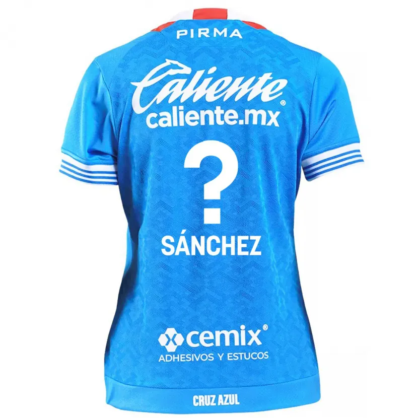 Danxen Uomo Maglia Jorge Sánchez #0 Cielo Blu Kit Gara Home 2024/25 Maglietta