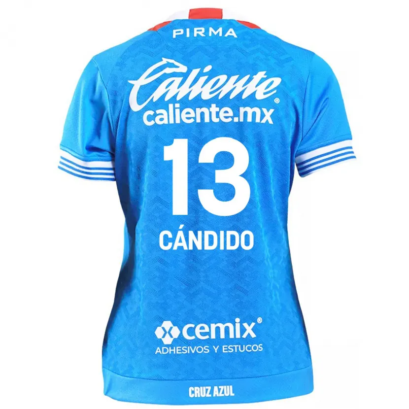 Danxen Uomo Maglia Camilo Cándido #13 Cielo Blu Kit Gara Home 2024/25 Maglietta