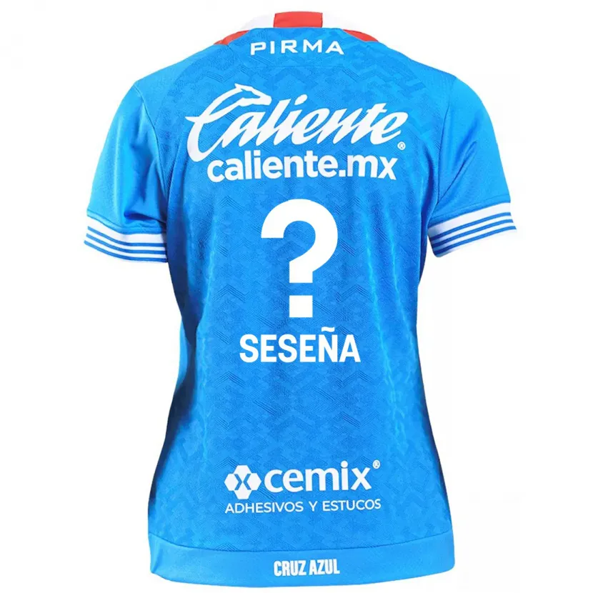 Danxen Uomo Maglia Miguel Seseña #0 Cielo Blu Kit Gara Home 2024/25 Maglietta