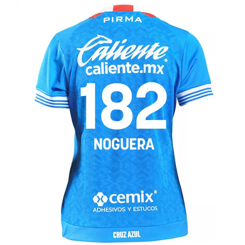 Danxen Uomo Maglia Heldrich Noguera #182 Cielo Blu Kit Gara Home 2024/25 Maglietta