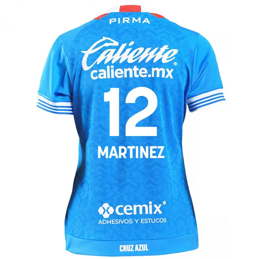 Danxen Uomo Maglia Jose Joaquin Martinez #12 Cielo Blu Kit Gara Home 2024/25 Maglietta