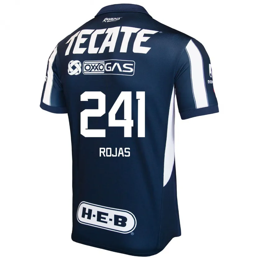 Danxen Uomo Maglia Luis Rojas #241 Blu Rosso Bianco Kit Gara Home 2024/25 Maglietta