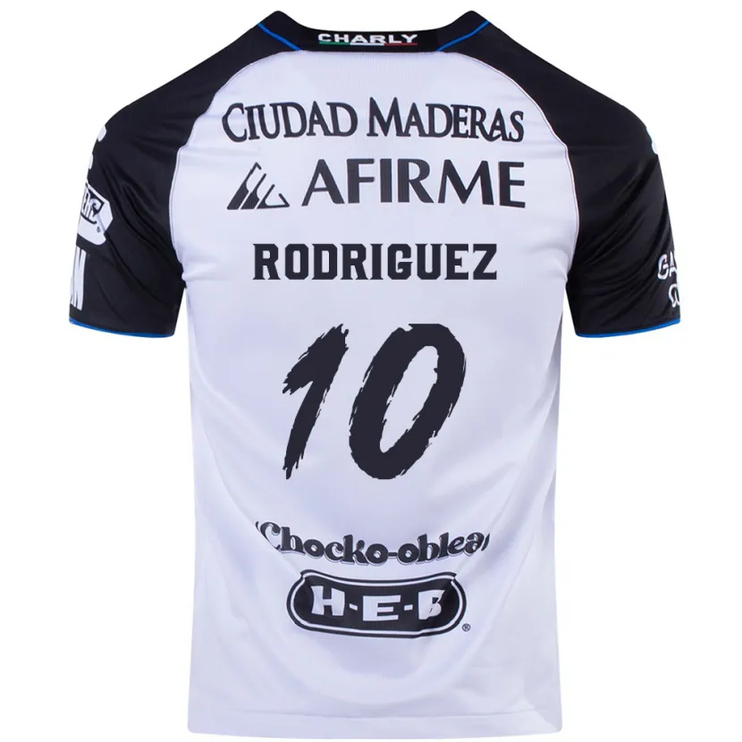 Danxen Uomo Maglia Lucas Rodríguez #10 Nero Blu Kit Gara Home 2024/25 Maglietta