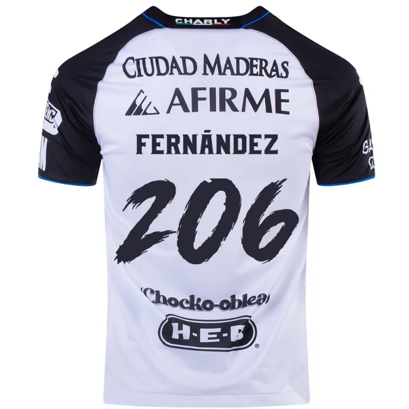 Danxen Uomo Maglia Erik Fernández #206 Nero Blu Kit Gara Home 2024/25 Maglietta