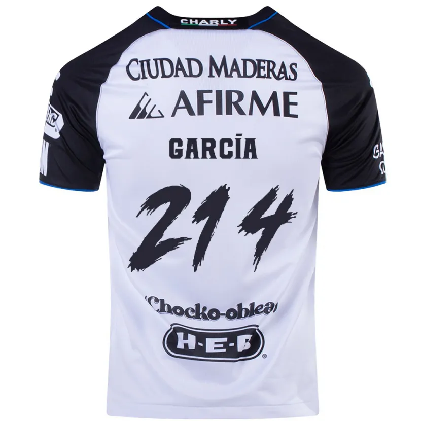 Danxen Uomo Maglia José García #214 Nero Blu Kit Gara Home 2024/25 Maglietta