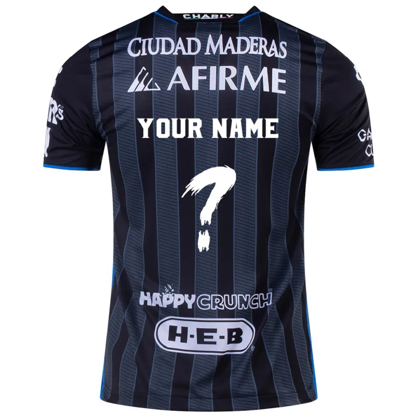 Danxen Uomo Maglia Il Tuo Nome #0 Bianco Nero Kit Gara Away 2024/25 Maglietta