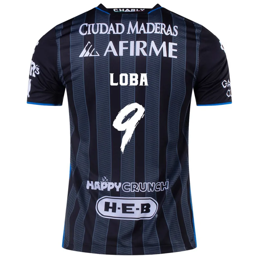 Danxen Uomo Maglia Aké Loba #9 Bianco Nero Kit Gara Away 2024/25 Maglietta