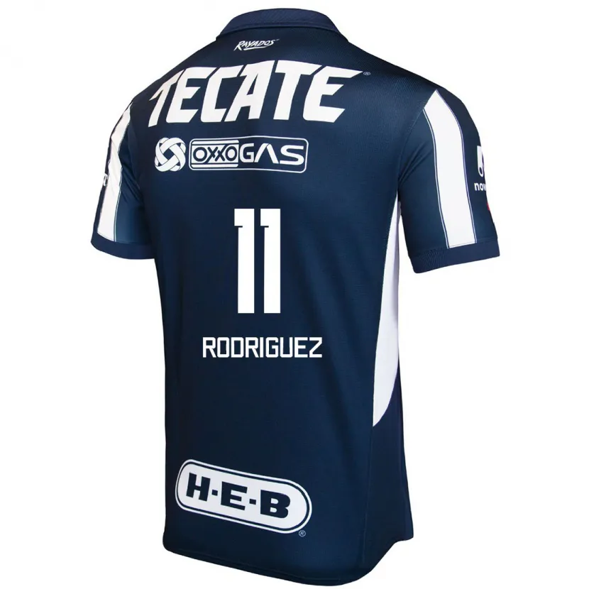 Danxen Donna Maglia Lizette Rodriguez #11 Blu Rosso Bianco Kit Gara Home 2024/25 Maglietta