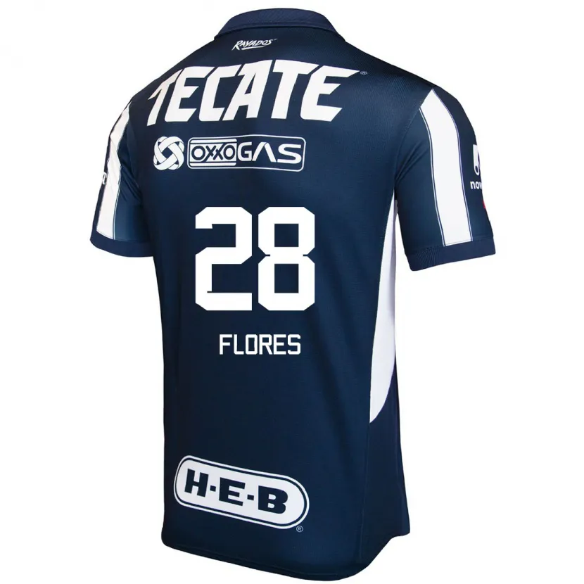 Danxen Donna Maglia Silvana Flores #28 Blu Rosso Bianco Kit Gara Home 2024/25 Maglietta