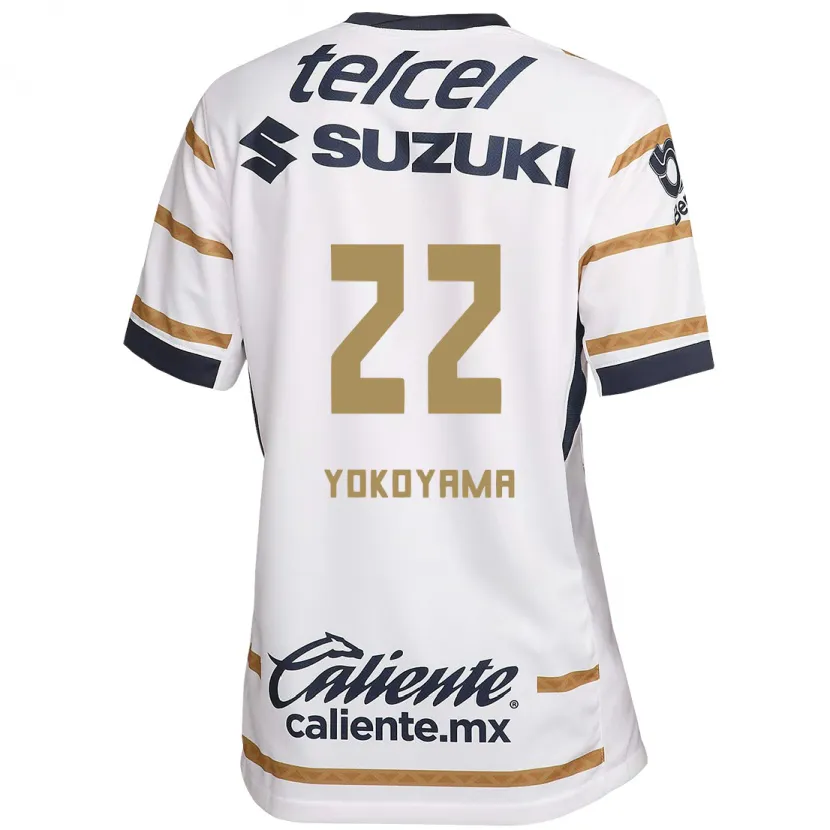 Danxen Donna Maglia Akemi Yokoyama #22 Ossidiana Bianca Kit Gara Home 2024/25 Maglietta