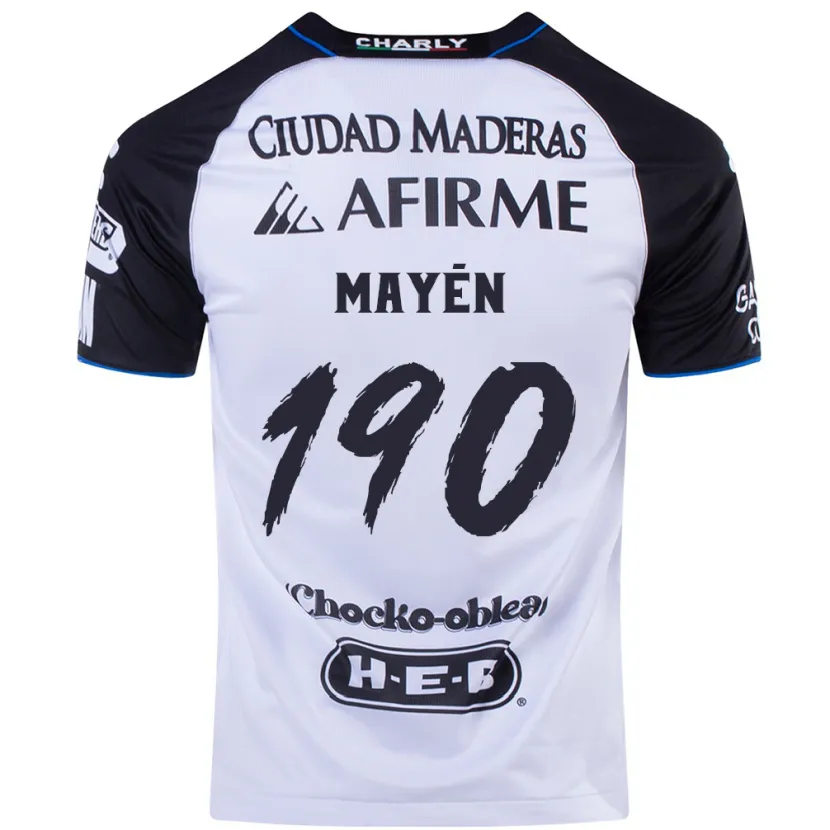 Danxen Donna Maglia Eduardo Mayén #190 Nero Blu Kit Gara Home 2024/25 Maglietta
