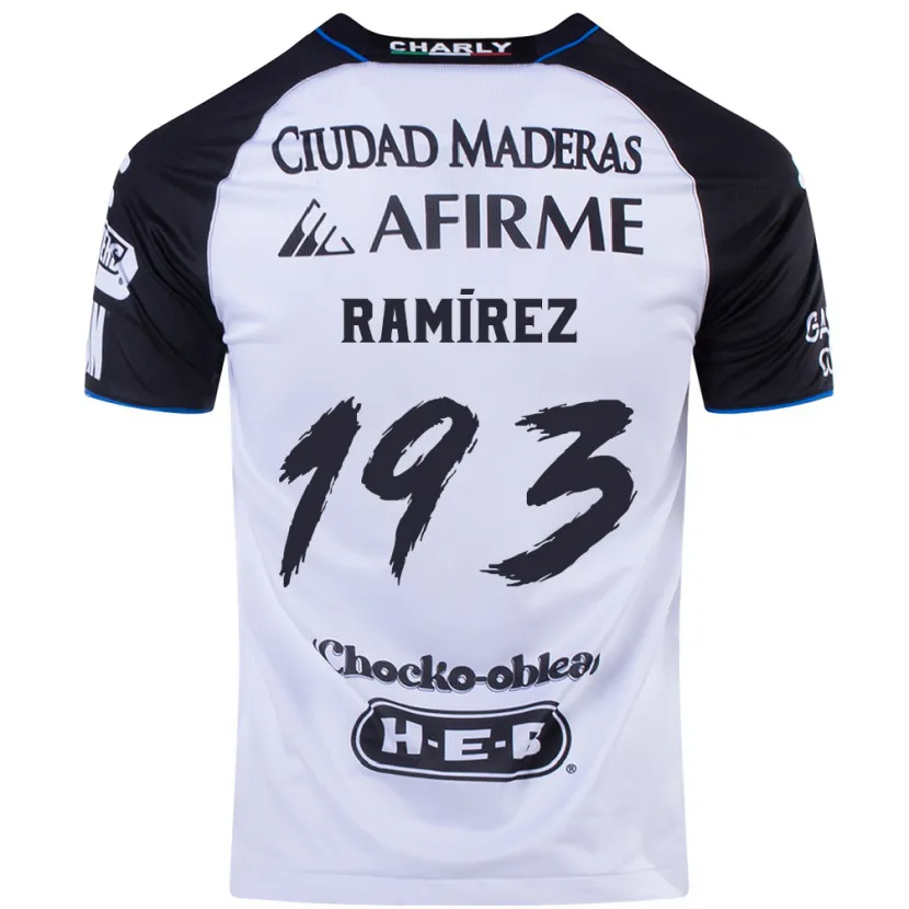 Danxen Donna Maglia Ángel Ramírez #193 Nero Blu Kit Gara Home 2024/25 Maglietta