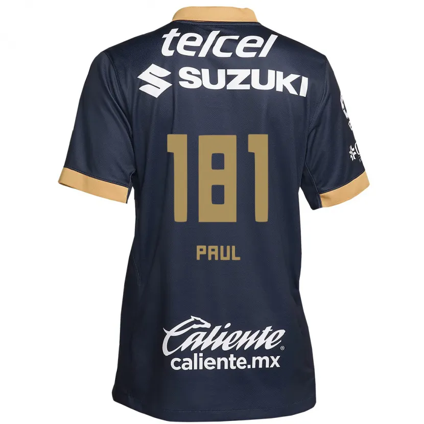 Danxen Donna Maglia Miguel Paul #181 Ossidiana Oro Bianco Kit Gara Away 2024/25 Maglietta