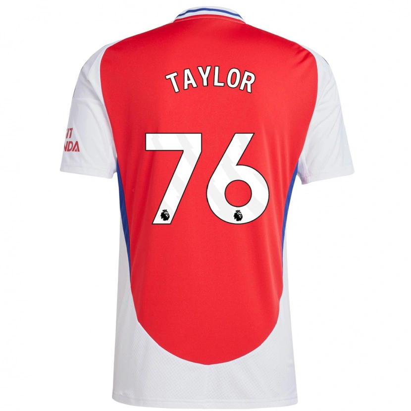 Danxen Bambino Maglia Kido Taylor Hart #76 Rosso Bianco Kit Gara Home 2024/25 Maglietta