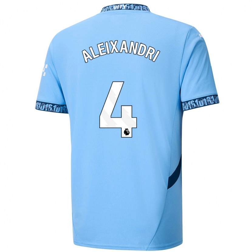 Danxen Bambino Maglia Laia Aleixandri #4 Blu Navy Kit Gara Home 2024/25 Maglietta