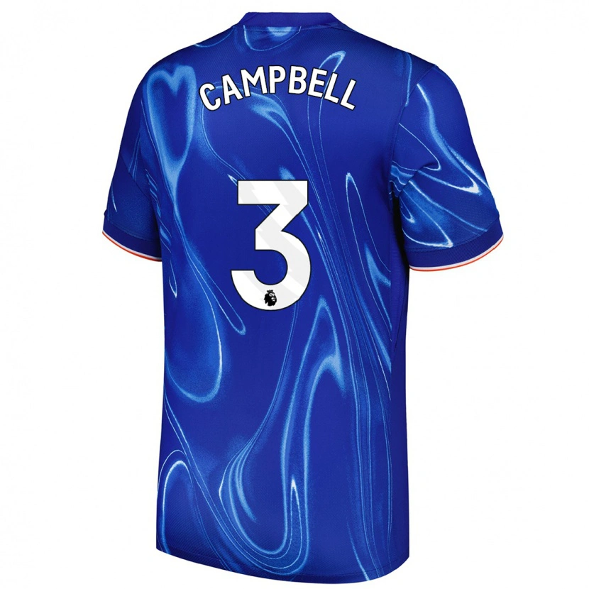 Danxen Bambino Maglia Harrison Murray-Campbell #3 Blu Bianco Kit Gara Home 2024/25 Maglietta