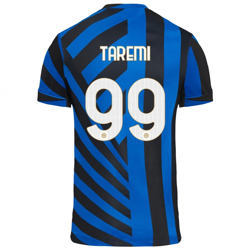 Danxen Bambino Maglia Mehdi Taremi #99 Blu Nero Kit Gara Home 2024/25 Maglietta