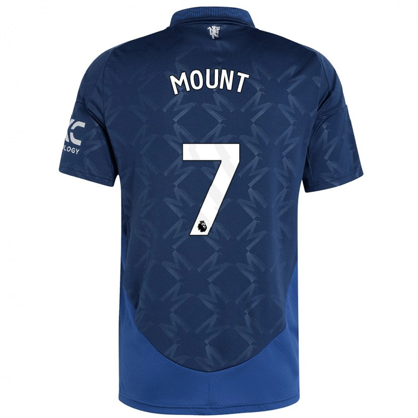 Danxen Bambino Maglia Mason Mount #7 Indaco Kit Gara Away 2024/25 Maglietta