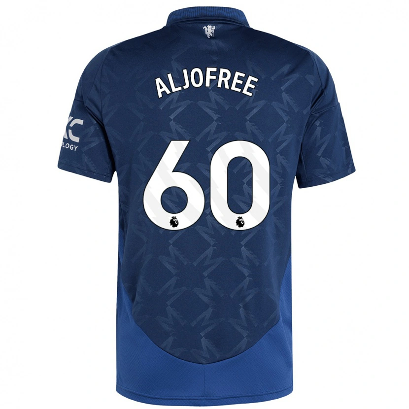 Danxen Bambino Maglia Sonny Aljofree #60 Indaco Kit Gara Away 2024/25 Maglietta