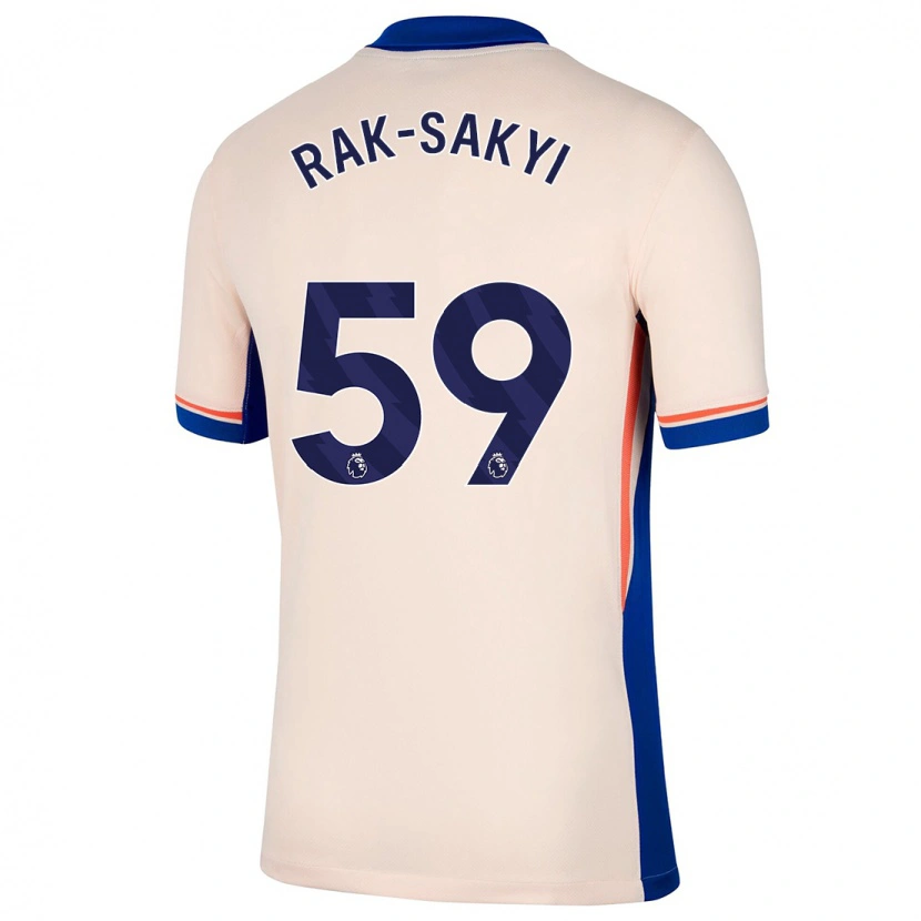 Danxen Bambino Maglia Sam Rak-Sakyi #59 Beige Chiaro Kit Gara Away 2024/25 Maglietta