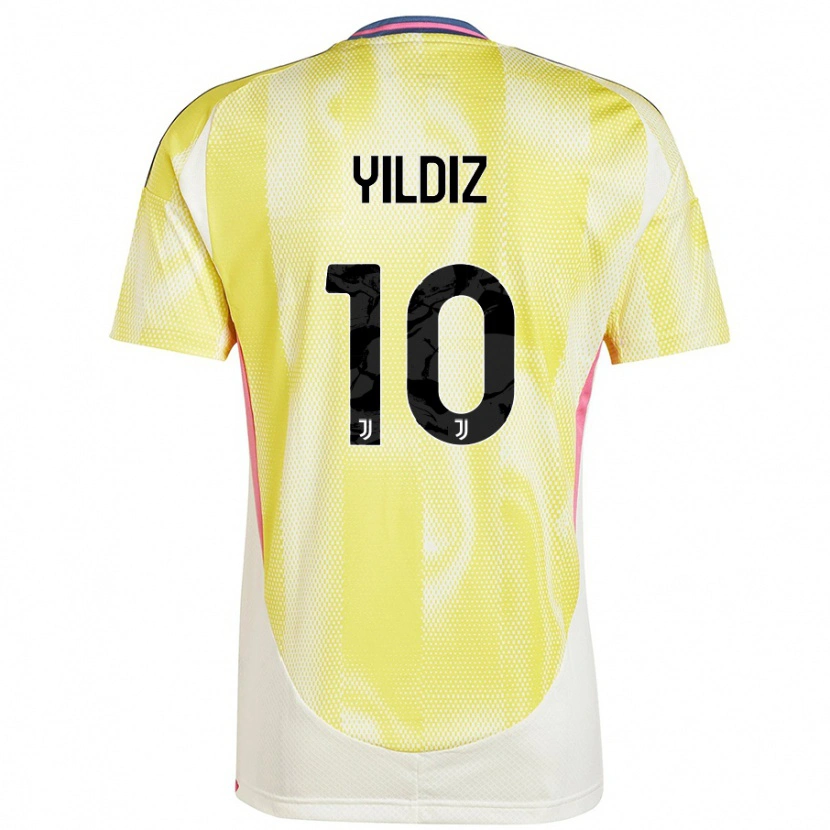 Danxen Bambino Maglia Kenan Yıldız #10 Giallo Solare Kit Gara Away 2024/25 Maglietta