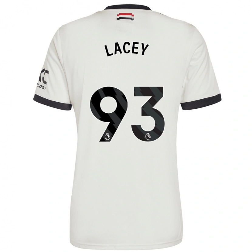 Danxen Bambino Maglia Shea Lacey #93 Bianco Sporco Kit Gara Third 2024/25 Maglietta