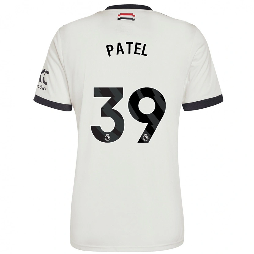 Danxen Bambino Maglia Safia Middleton-Patel #39 Bianco Sporco Kit Gara Third 2024/25 Maglietta